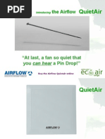 Introducing the Airflow QuietAir range and Main Features