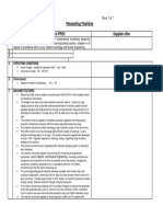 Measuring Machine: Requirement of PPDC Supplier Offer