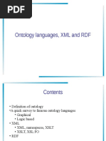 Semantic Web Layers - XML and RDF