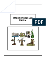 Machine Tools Lab