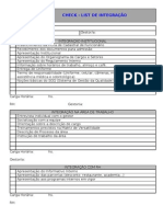 Form. RH014 V.00 Check-List de Integração