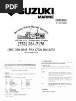 Download Suzuki Outboard Engine DT-40 Parts Catalogue by nicusebp SN311964317 doc pdf
