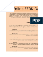 Enlir's FFRK Database