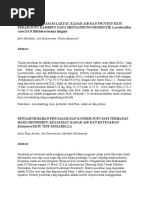 Download Pengaruh Suhu Dan Lama Penyimpanan Terhadap Kadar Protein Pada Berbagai Jenis Keju by ngurah SN311973316 doc pdf