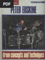 Drums Methods Peter Erskine Drum Concepts and Techniques PDF