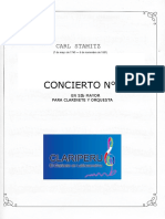 CLARIPERU Stamitz Clarinet Concerto N 3 PDF