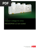 Medium Voltage AC Drive MEGADRIVE-LCI Air-Cooled