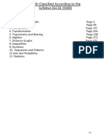 Math Classified IGCSE