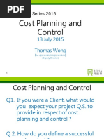 Cost Planning N Control Cpd-2015016k