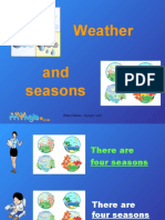 Weather and Seasons Vocab