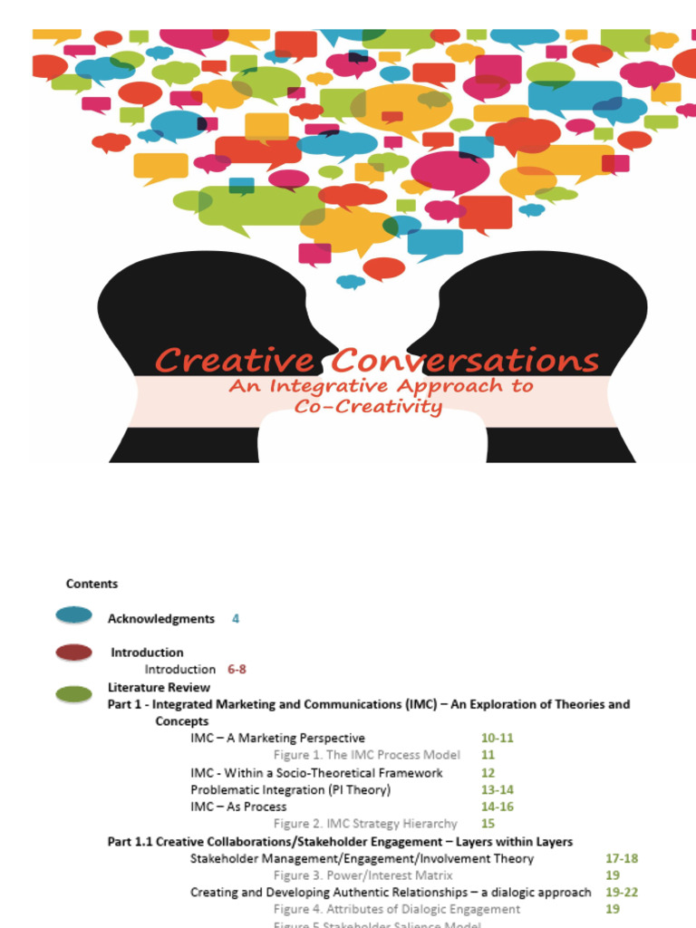 Creative Conversations - An Integrative Approach To Co-Creativity | PDF ...