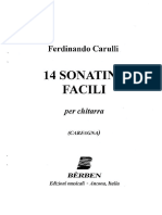 Ferdinando Carulli - 14 Sonatine Facili.pdf