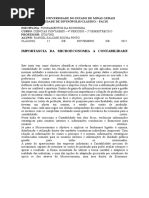 Trabalho Economia Uemg