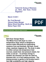 Energy Efficient Air Drying of Biomass