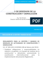 Residuos de La Construcción y Demolición