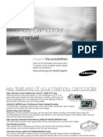 Memory Camcorder: User Manual