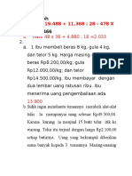 Contoh Soal Analisis USDA Jumari