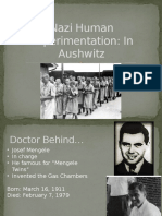 nazi human experiments aushwitz-----haiden shanahan