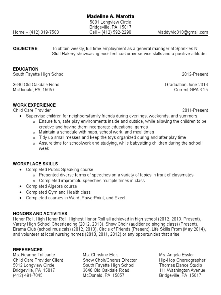 Resume Rough Draft Final PDF