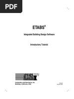 Introductory Tutorial ETABS