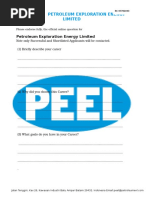 Peel Interview Questt