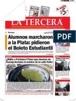 Diario La Tercera 09.05.2016