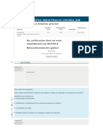 Quiz 3 - Diseño de Plantas Industriales