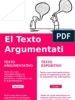 SEMANA 4. El Texto Argumentativo