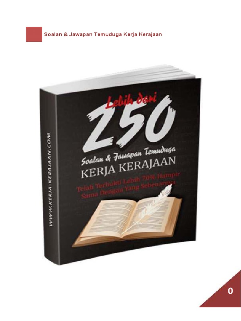 Microsoft Word Soalan Dan Jawapan Temuduga Kerja Kerajaan Pdf Pdf