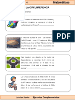 6to Grado - Matemáticas - La Circunferencia