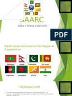 Saarc: India's Trade Relations