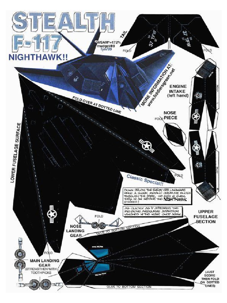 F 117 Nighthawk | PDF