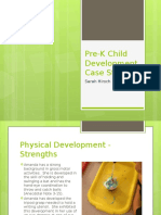 Pre-K Child Development Case Study Presentation