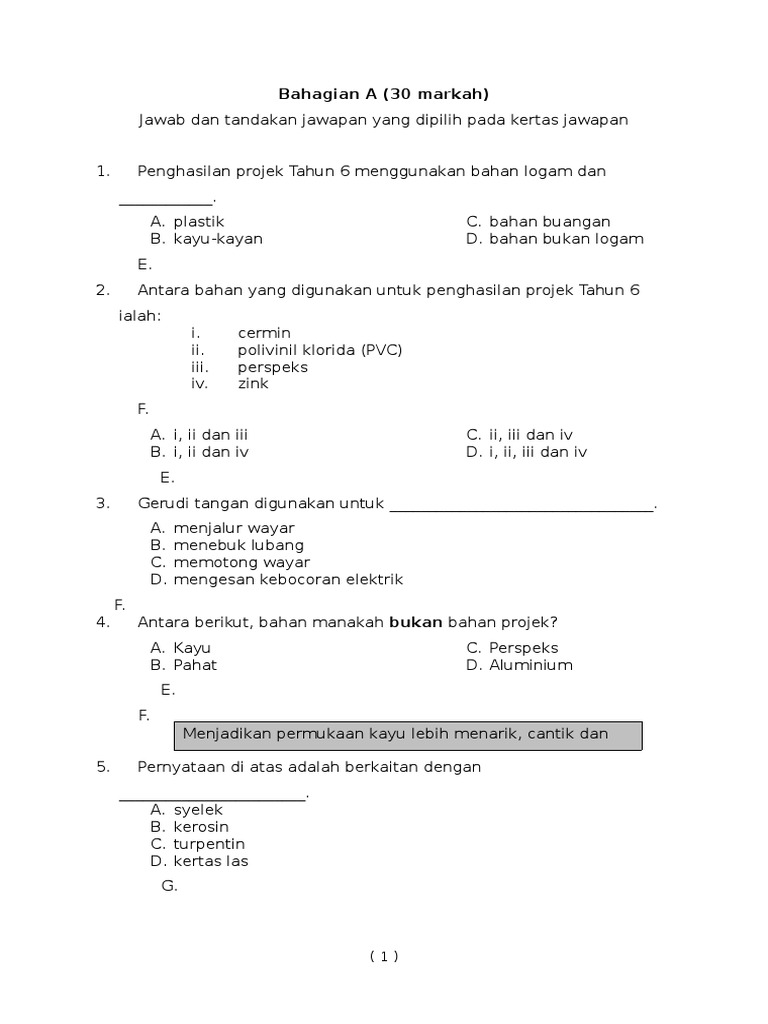 Rbt Tahun 6 Pdf