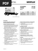 Caterpillar XQ45 Towable Diesel Generator Set