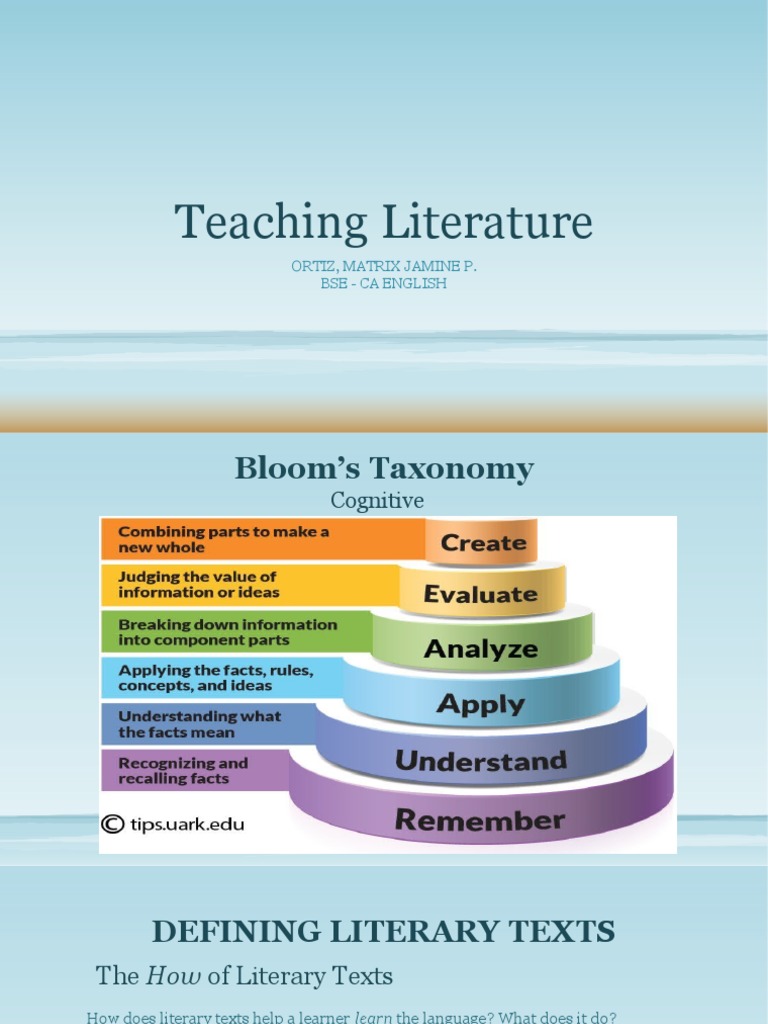 Teaching Literature | PDF | Narration | Reading (Process)