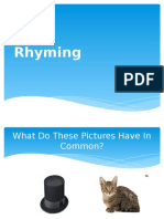 rhyming lesson plan