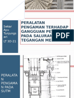 Peralatan Pengaman Terhadap Gangguan Petir Pada Saluran Udara