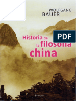 Historia de La Filosofia China 2 - Wolfgang Bauer