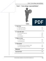 Tema 07 Como Delegar Responsabilidades PDF