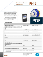 Insulation Tan Delta and Capacity Meter: Description