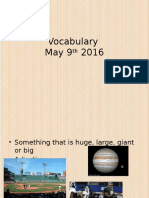 vocabulary 5-9-16