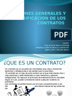 Nociones Generales y Clasificacion de Los Contratos