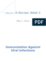 Micro TA Review: Week 5 Immunization