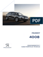 Ficha técnica Peugeot 4008