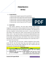 Praktikum 6 Matlab