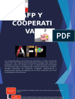 Afp y Cooperativas