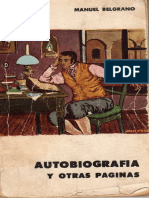 Autobiografia y Otras Paginas Manuel Belgrano PDF