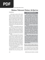 Makna Toleransi Dalam Al-Qur'an PDF