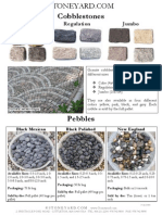 Stoneyard Cobblestone Product Datasheet